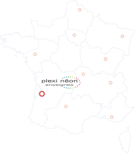 carte france plexineon