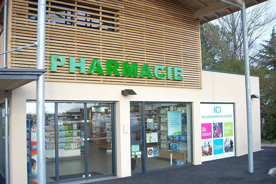 Façade de Pharmacie