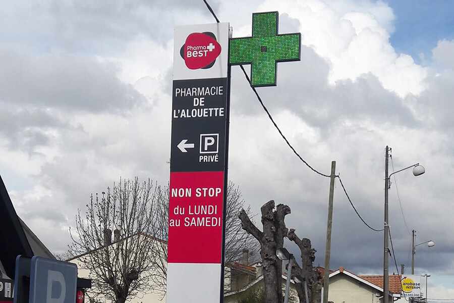 Totem de Pharmacie