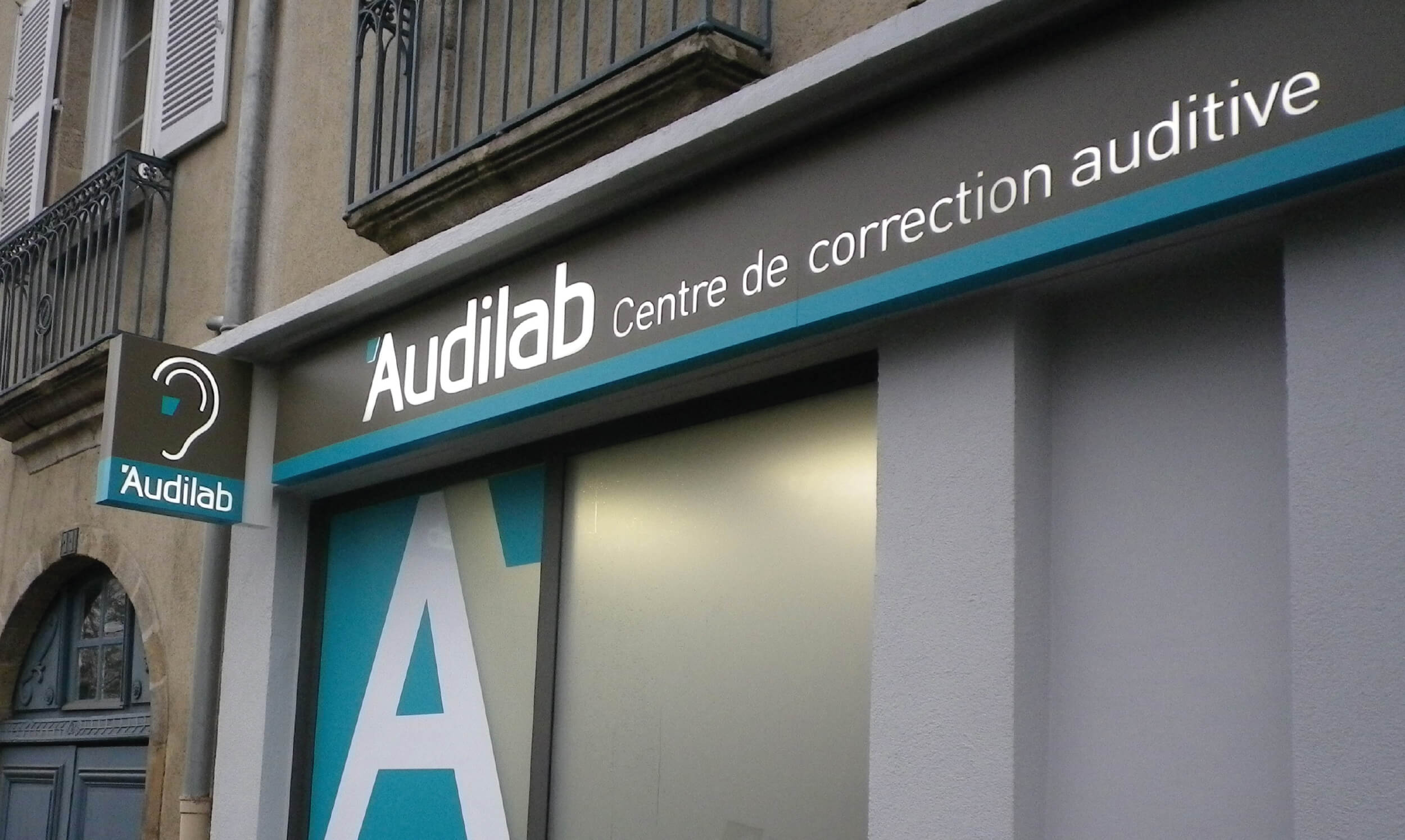 Enseigne Audilab Limoges